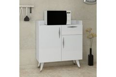Agata Kitchen Cabinet, White