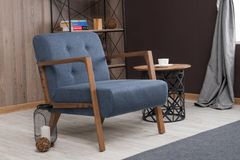 Cinque Terre Fauteuil, Donkerblauw