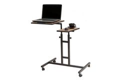 Glen Letter Laptoptafel, Pijnboom en Zwart