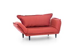 Futon Vino 2-Zitsbank, Steenrood