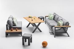 Daisy Hoekloungeset, Antraciet