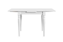 White Keukentafel, 80x70 cm