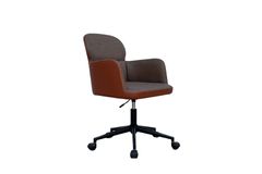 Sancak Office Roll Bureaustoel, Coffee Tan