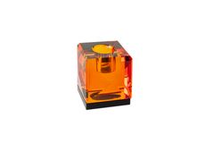 Esme Candle Holder, Orange
