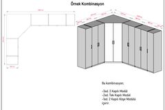 Life Kledingkast met 1 Deur, Wit