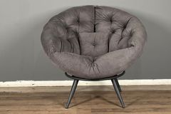 Berta Floki Fauteuil, Rookgrijs