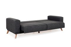 Lego 3-Zitsbank met Bed, Antraciet (Kleurkeuze Stof In Showroom)