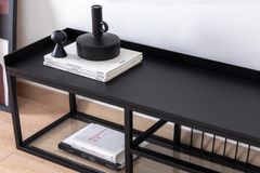 Lola Tv-Meubel, Zwart, 180 Cm