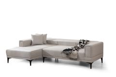 Horizont Hoekbank Links, Creme