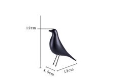 Bird Decorative Object, Black