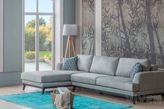 Nago Hoekbank Links, Grijs