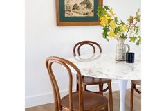 Tulip Marmeren Tafel, Wit