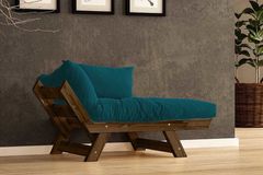 Woodesk Aller Fauteuil, Groenblauw