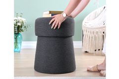 Beans Poef, Donkergrijs