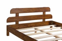 Alpie Double Bed, 140 x 190 cm, Walnut