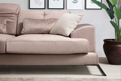 Fri̇do Hoekbank Rechts, Beige