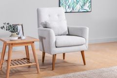 Zeny Fauteuil, Creme