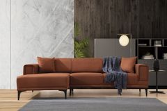 Horizont Hoekbank Links, Steenrood