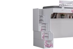 Pisa Stapelbed met Kledingkast & Bureau, 90x190 cm