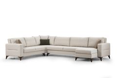 Kristal Hoekbank, Beige