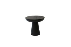 Tucas Home Mushroom Bijzettafel, 40 cm, Zwart