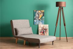 Pafu Folde Opklapbare Fauteuil, Grijs