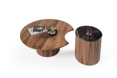 Moon Coffee Table, Walnut