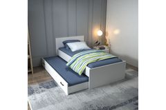 Arnetti Sofia Bedframe met Onderbed, 90x190 cm, Wit
