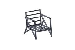 Nefin Zwart Tuinbank, Beige