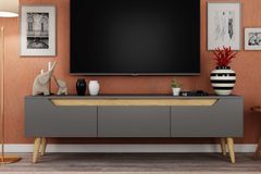 Mana TV-Meubel, Antraciet