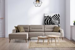 Anka Hoekbank Links, 300x170 cm, Lichtbruin