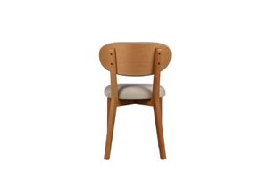 Mantra Dining Chair Set, Beige Sand & Oak