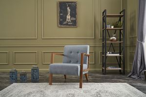 Cinque Terre fauteuil, Lichtblauw