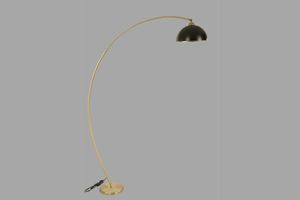 Lumexx Misra Retro 3 Kops Vloerlamp, Antieke Poot