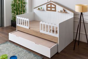 Plato Children's Bed with Trundle, 100 x 200 cm