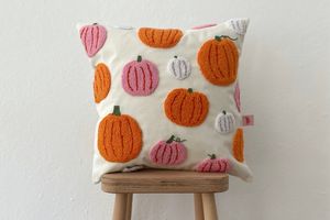 Pumpkin Cushion Cover, 42 x 42 cm, Multicolour