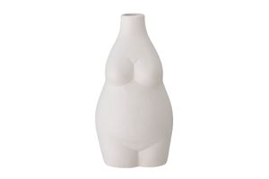 Warm Design Porcelain Vase, White