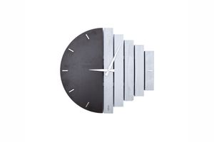 Martelli Wooden Wall Clock, Grey
