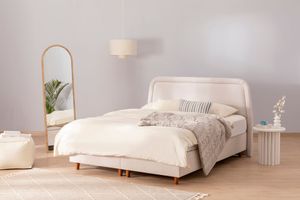 Luna Arche Boxspring Set, Creme
