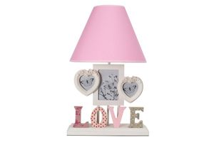 Misto Home Framed Table Lamp Love
