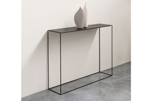 Cherrie Console Table, Black
