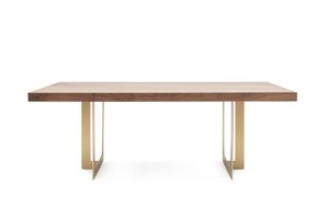 Nepal 6-8 Seat Fixed Dining Table, Light Wood