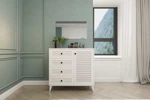 Nile Chest of Drawers, White