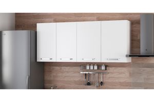 Medway Küchenschrank, 170 cm, Weiß