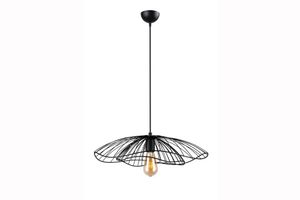 Root Wide Chandelier, Black