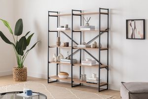 Hundstod 5-Tier Bookcase, 150 cm, Oak