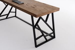 Plato Study Desk, Natural