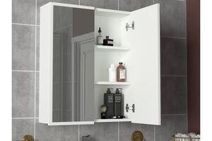 Kaila Bathroom Cabinet, White