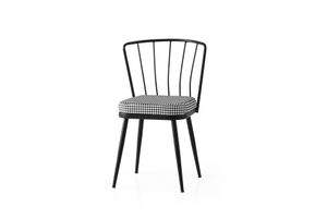 Moon Stoel, Houndstooth, Zwart