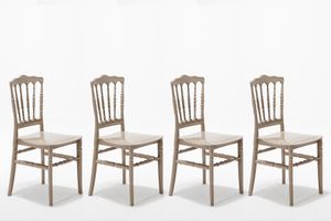 Morava 4 Piece Dining Chair Set, Beige